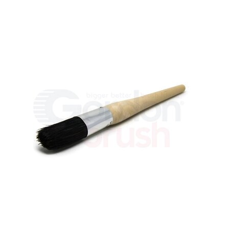 Gordon Brush Size 6 Hog Bristle and Plastic Handle Sash Brush, PK12 900162